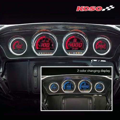 Koso Motorcycle Speedos & gauges Moore Speed Racing