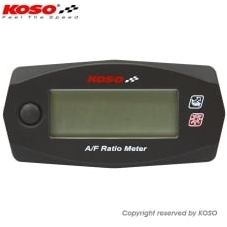 KOSO Mini 4 Air fuel Ratio Gauge (Inc Lambda Sensor)