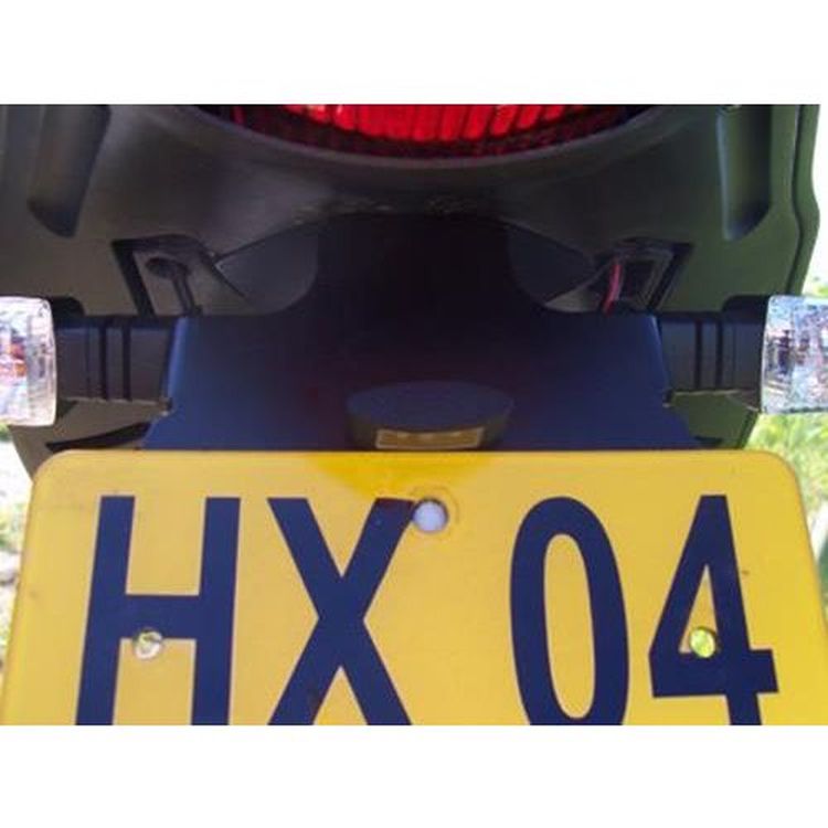 Licence Plate Holder, Aprilia RS 125 '06-  (for '10- bikes, can only use micro indicators)