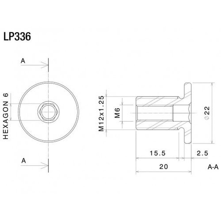 Rizoma Adapter for Proguard Fitment LP336