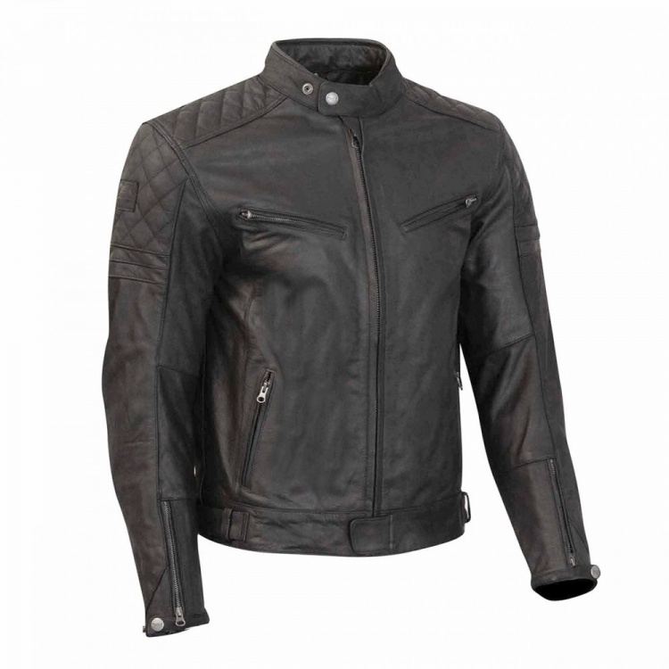 BSA Liberation Leather Motorcycle Jacket With D3O® Armour