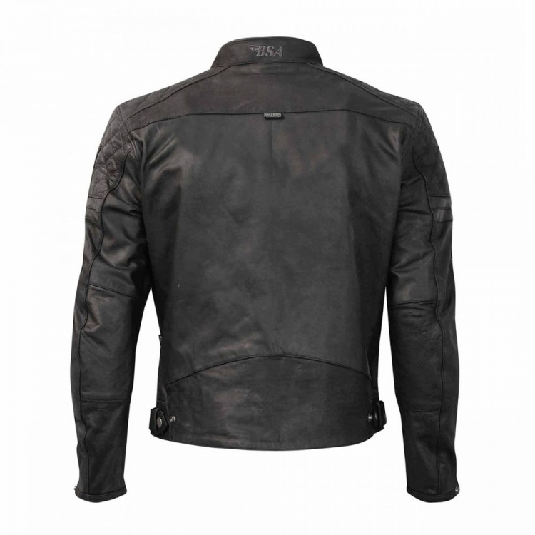BSA Liberation Leather Motorcycle Jacket With D3O® Armour