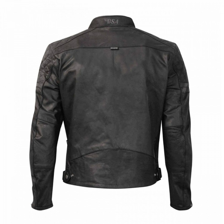 BSA Liberation Leather Motorcycle Jacket With D3O Armour