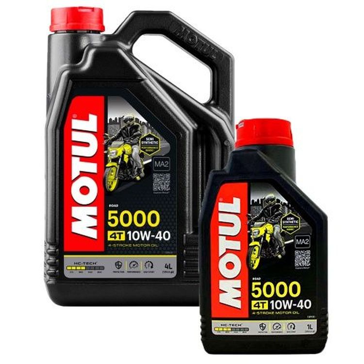 MOTUL 5000 10W40 4T Semi Synthetic Engine Oil