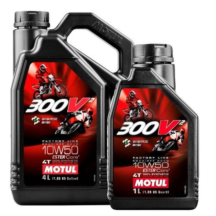 MOTUL 300V 10W50 4T Factory Line Engine Oil