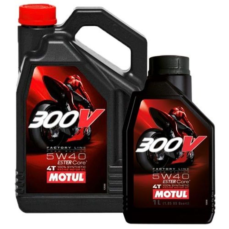 MOTUL 300V 5W40 Factory Line Road Racing 4T Engine Oil