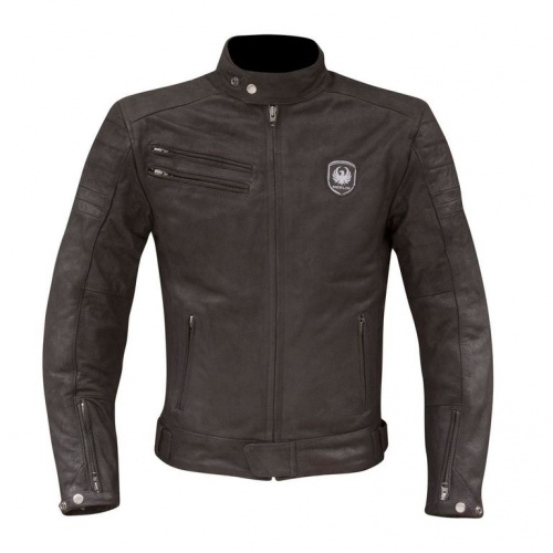 Merlin Alton Black Leather Motorcycle Jacket