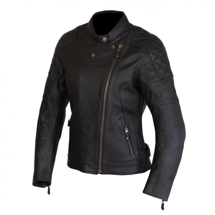Merlin Bristol D3O Women's Leather Riding Jacket - Black
