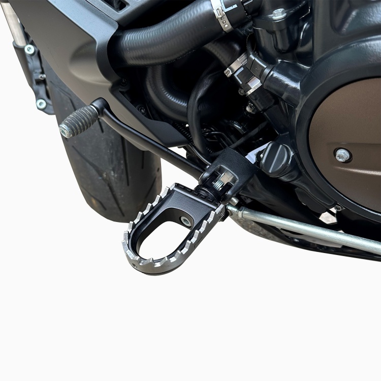 Harley Davidson Sportster S Rider Foot Peg Adaptors for Rizoma Escape Pegs