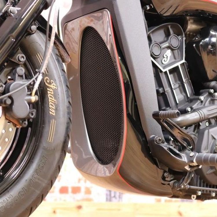 Indian Scout / Bobber / Sixty All Models Radiator Guard Cowling Chin Spoiler