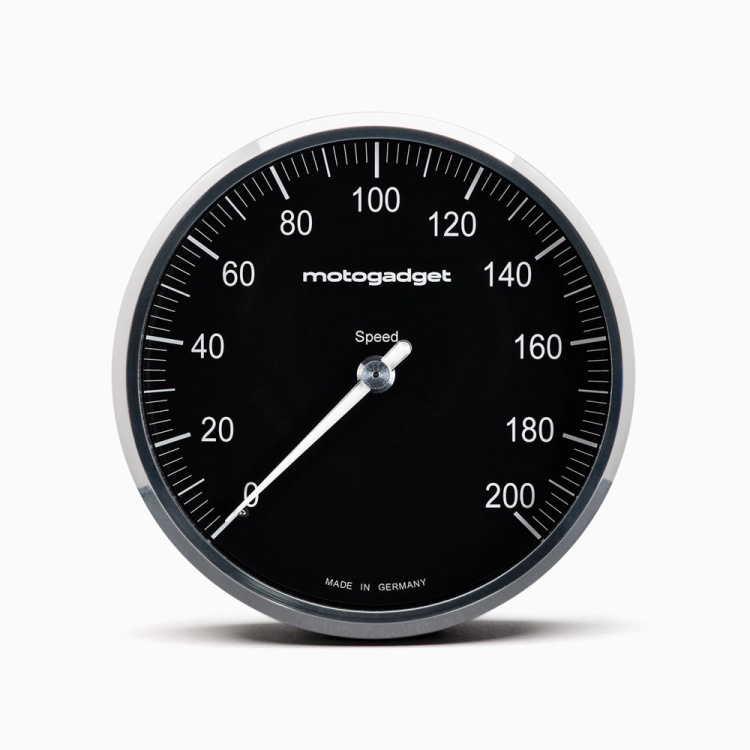Motogadget Chronoclassic 2 Speedometer - 200mph / km/h - Moore Speed Racing