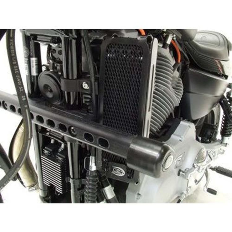 Oil Cooler Guard, Harley-Davidson XR1200 - Moore Speed Racing