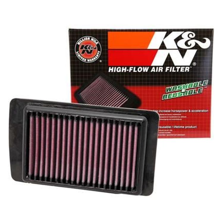 K&N Performance Lifetime Motorcycle Air Filter - PL-1608