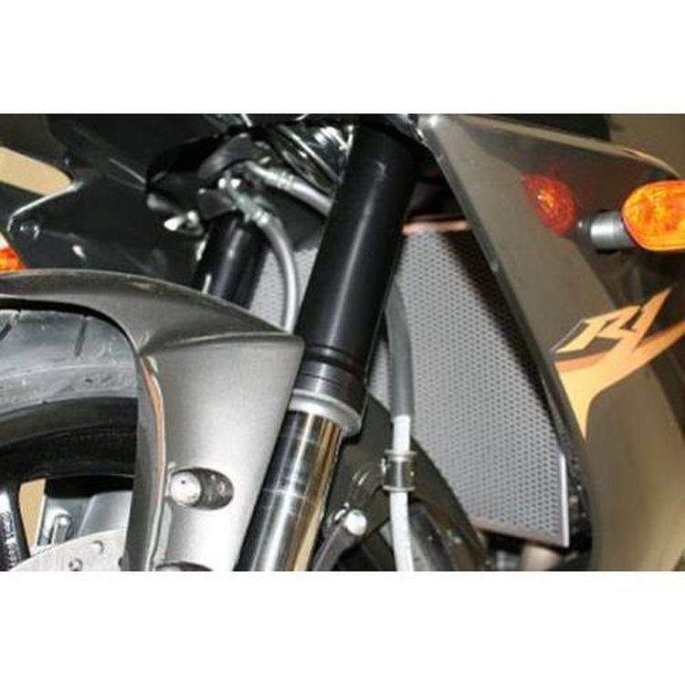 Radiator Guard - BLACK - Yamaha R6 ('06-'12) & R1 (07-08)