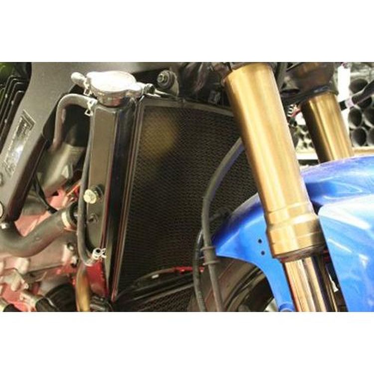 Radiator Guard - BLACK - Suzuki GSX-R 1000 K7-K8