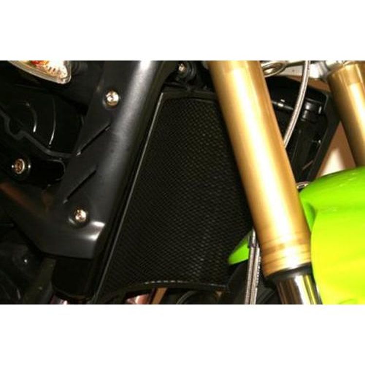 Radiator Guard BLACK - Triumph Street Triple '07-'12