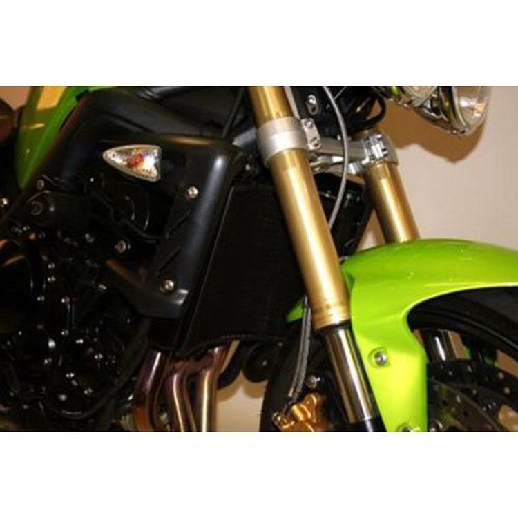 Radiator Guard BLACK - Triumph Street Triple '07-'12