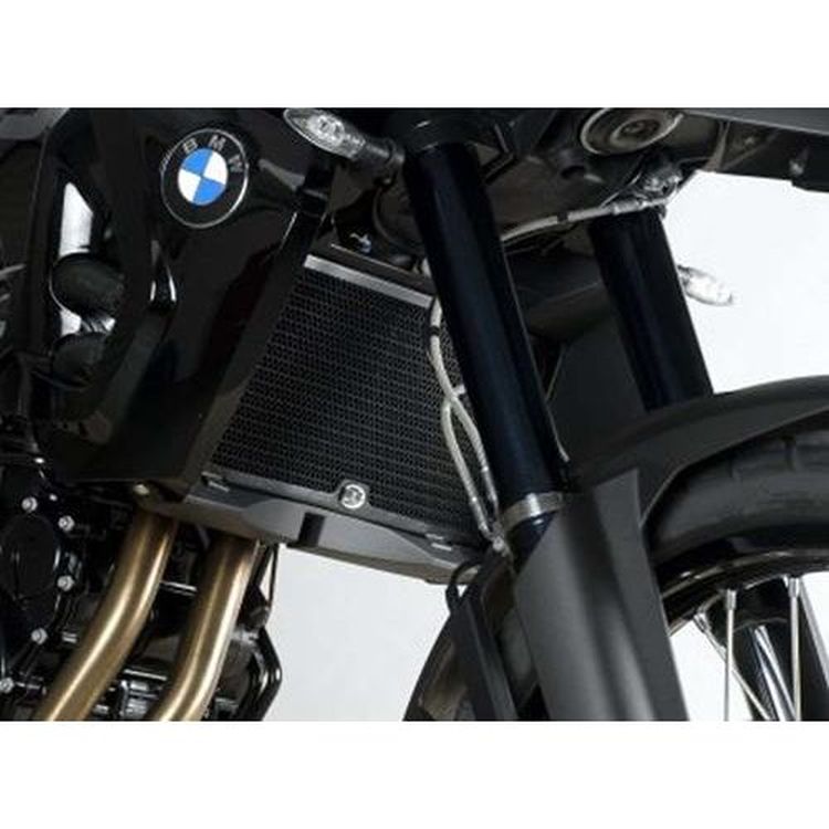 Radiator Guard BLACK - BMW F650GS '08- , F700GS '13-, F800R '09- , F800S , F800ST, F800GT