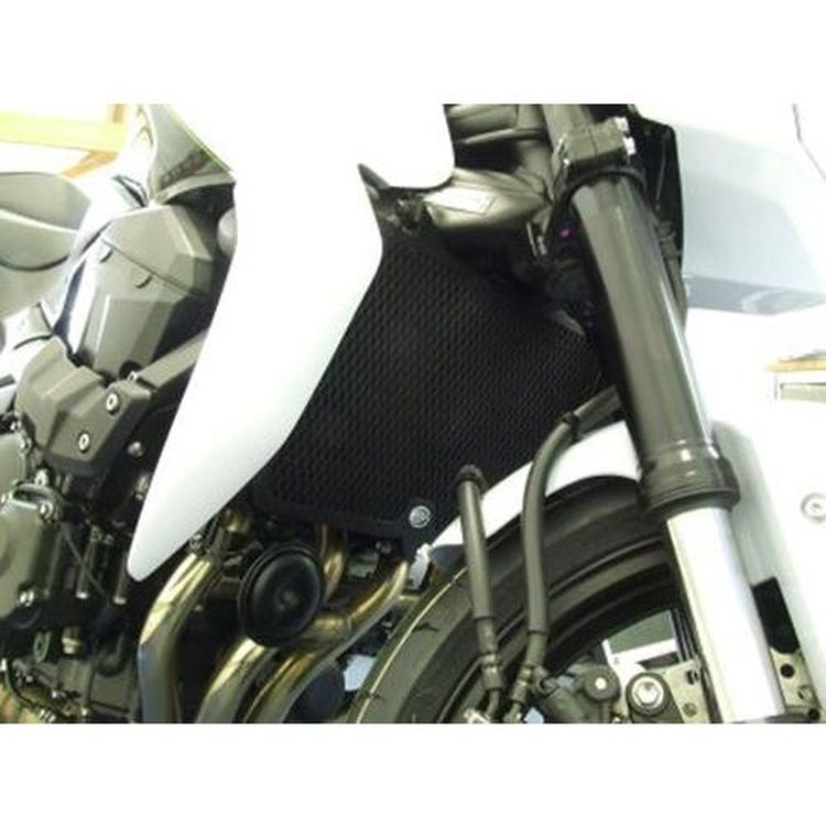 Radiator Guard BLACK Kawasaki Z750 '07 / Z750R / Z800 / Z1000 '10