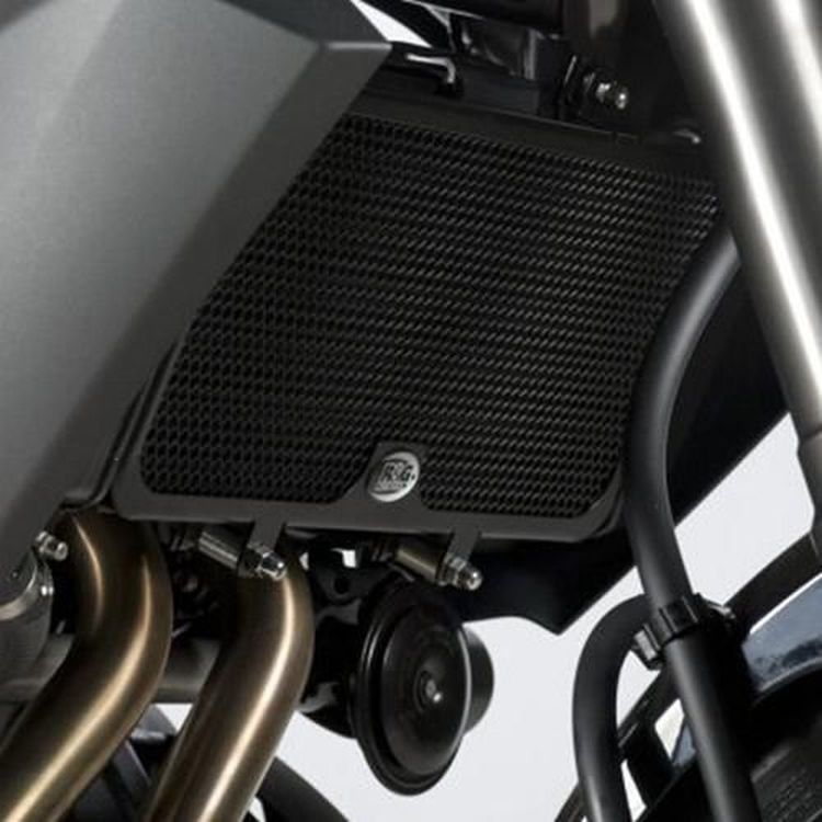 Radiator Guard BLACK - Kawasaki ER6F/ER6N '09- / 650 Versys '10-'14 / Ninja 400R (Japan)