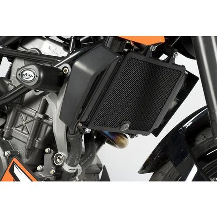 Radiator Guard BLACK - KTM 125/200 Duke