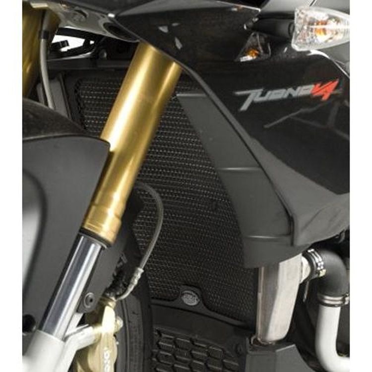 Radiator Guard BLACK - Aprilia V4 Tuono '11-