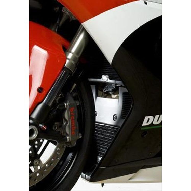 Radiator Guard set BLACK - (pair) Ducati 848 / 1098 / 1198