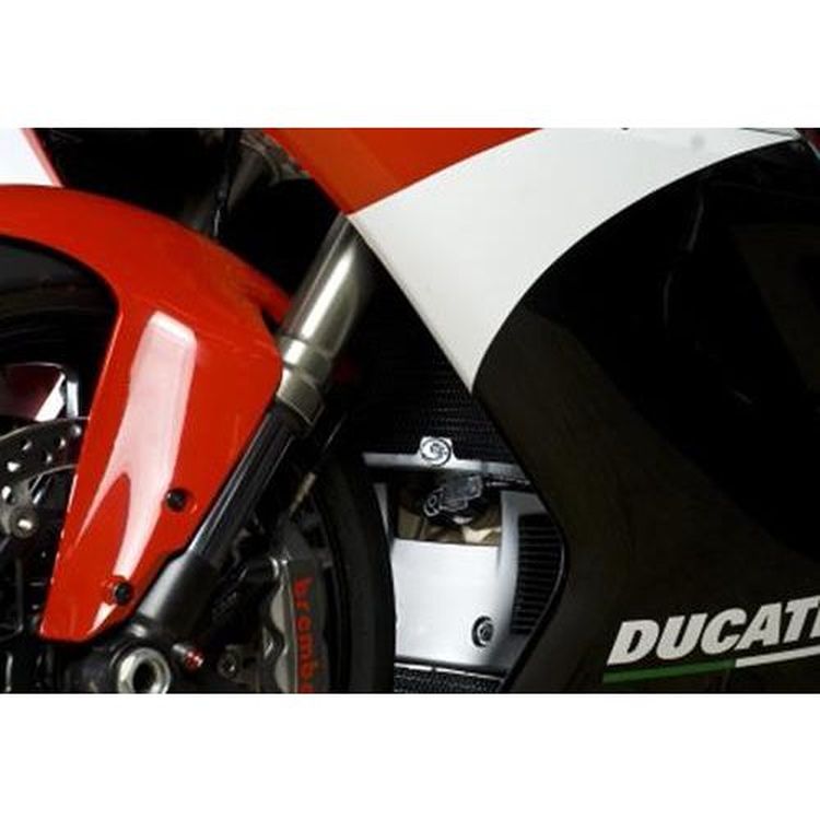 Radiator Guard set BLACK - (pair) Ducati 848 / 1098 / 1198
