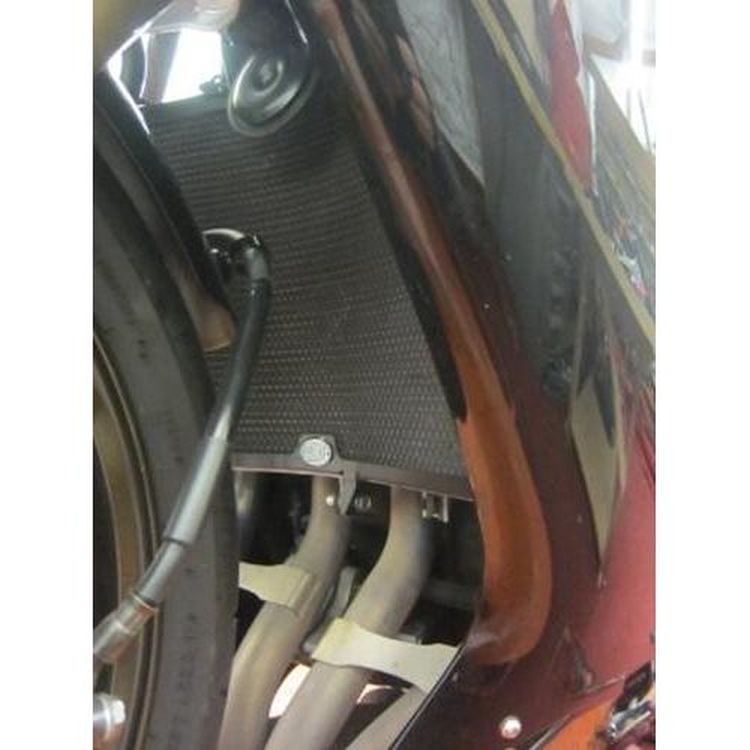 Radiator Guard BLACK - Kawasaki ZX10-R '06-'07