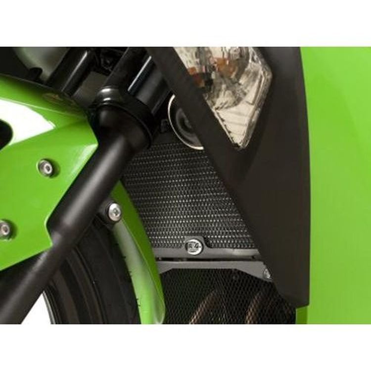 Radiator Guard BLACK - Kawasaki Ninja 300 / 250 '08-'13 / Z250