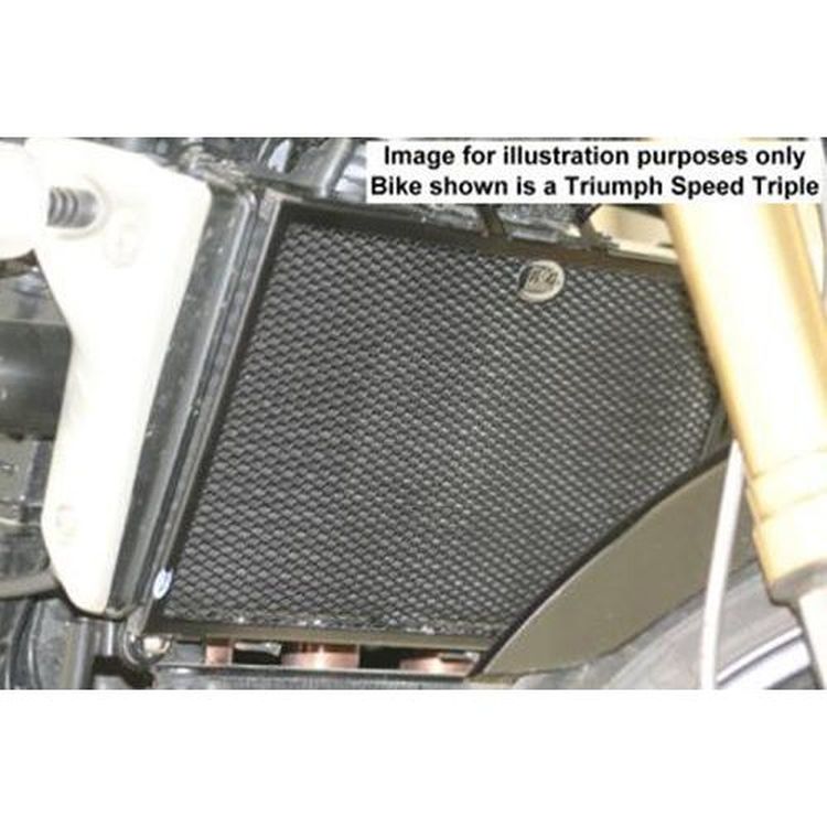 Radiator & Oil Cooler Guard Set BLACK - Hayabusa '08- / B-King