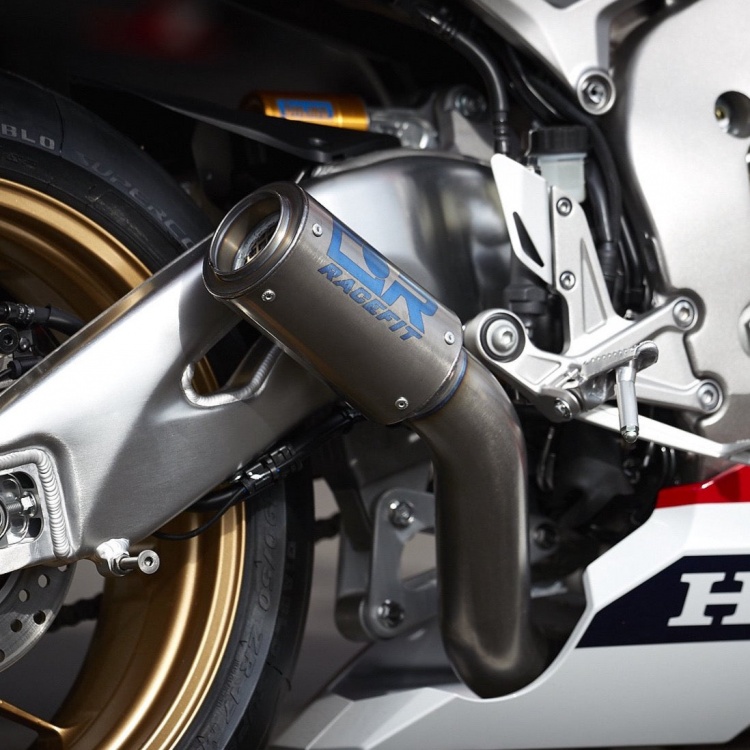 Racefit Black Edition Exhaust For 2017-2019 Honda CBR1000 RR-SP