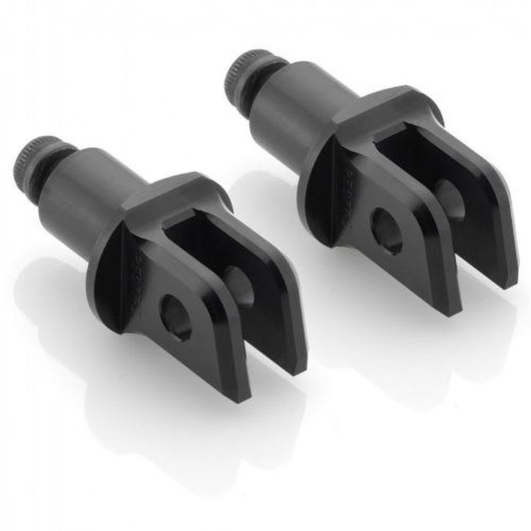 Footpeg Adapter Rizoma Footpeg Adapter, Rider, Pro/B-Pro/Street footpegs, Black - Moore ...