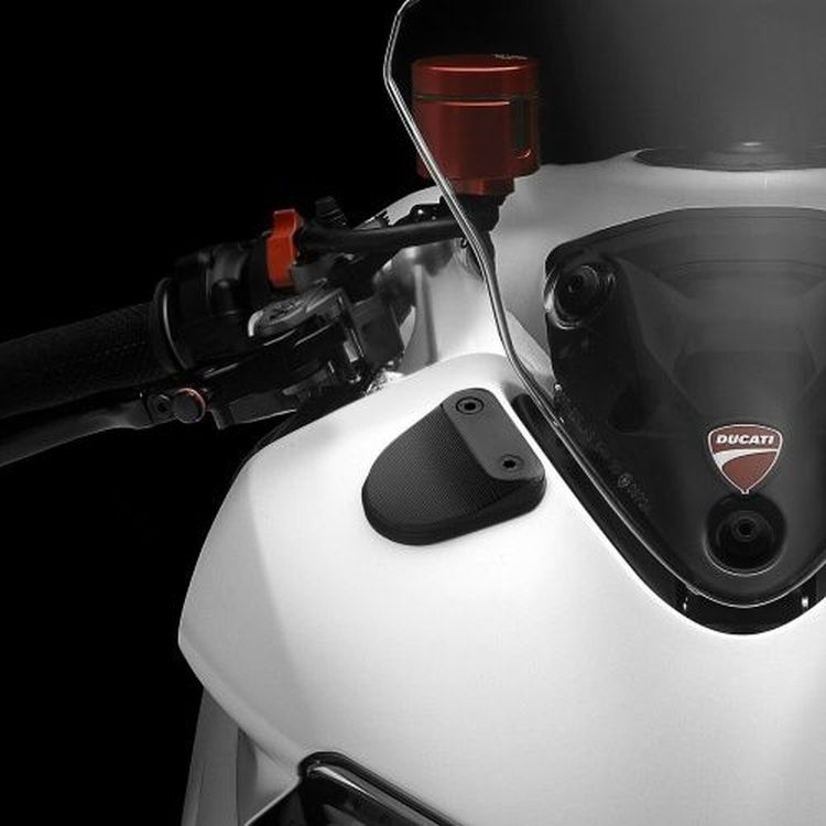 Mounting kit for fairing mirror and mirror plug for Ducati Supersport 950
