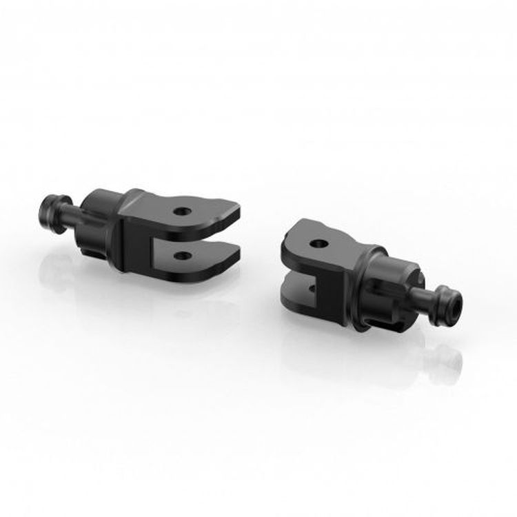 Rizoma Rider Footpeg Adapter for Ducati Touring/Rally Footpegs