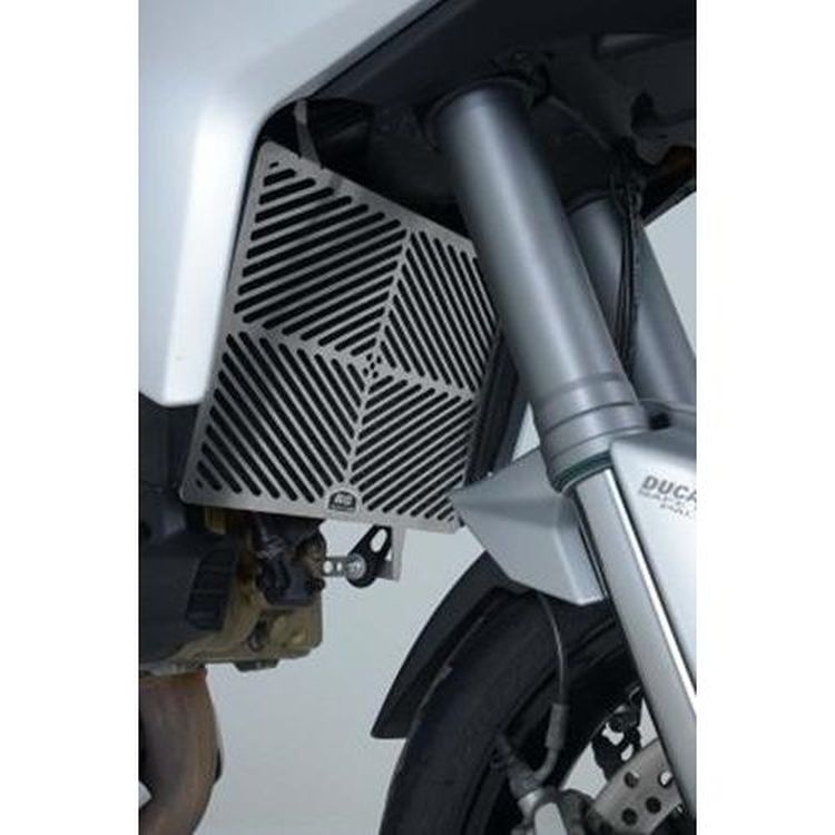 Stainless Steel Radiator Guard, Ducati 1200 Multistrada up to 2014 (NOT GRAN TURISMO VERSION)