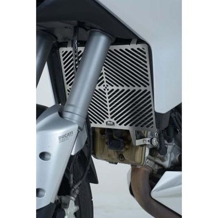 Stainless Steel Radiator Guard, Ducati 1200 Multistrada up to 2014 (NOT GRAN TURISMO VERSION)