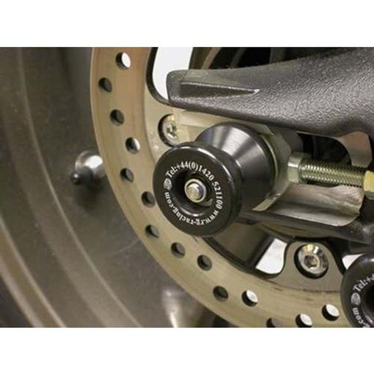 Rear Spindle Sliders, Triumph STREET Triple '07- / STREET Triple RX / 675 Daytona '06-'13