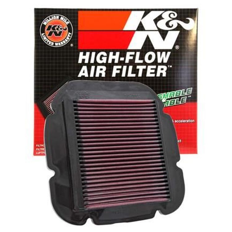 K&N Performance Lifetime Motorcycle Air Filter - SU-1002