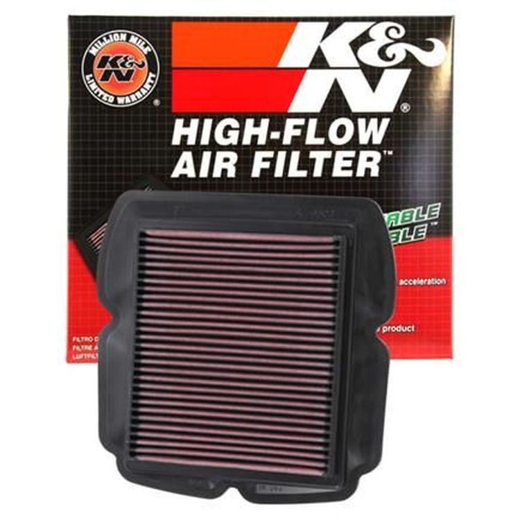K&N Performance Lifetime Motorcycle Air Filter - SU-6503
