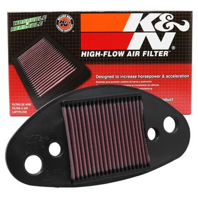 K&N Performance Lifetime Motorcycle Air Filter - SU-8001