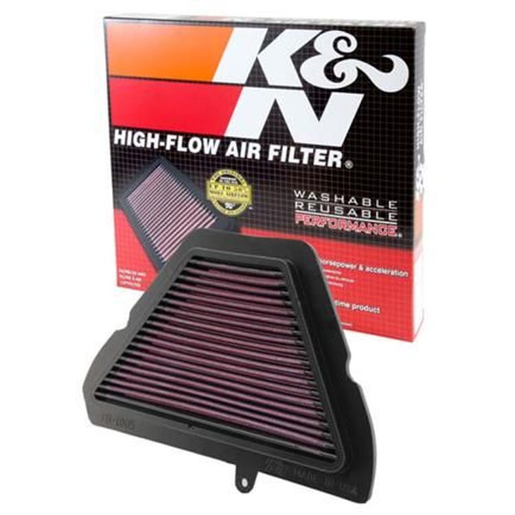 K&N Performance Lifetime Motorcycle Air Filter - TB-1005