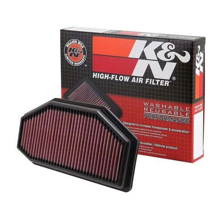 K&N Performance Lifetime Motorcycle Air Filter - TB-1011