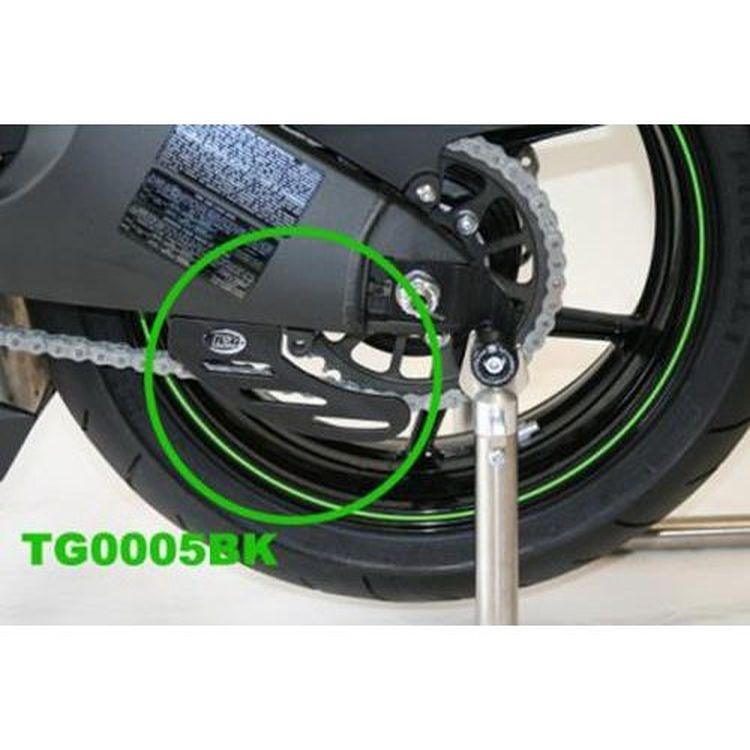 Black anodised universal R&G Racing toe guard - Moore Speed Racing