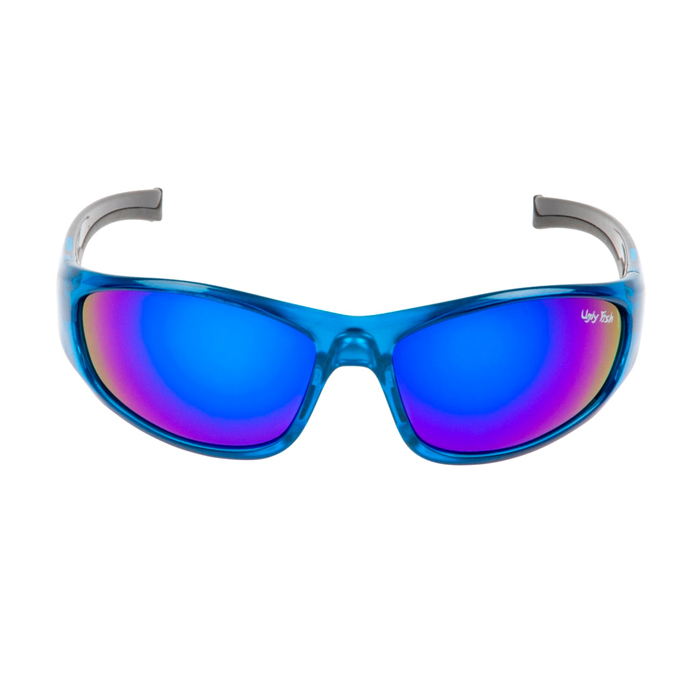 Ugly Fish Torpedo Riding Sunglasses - Blue Frame & Blue Revo Lens