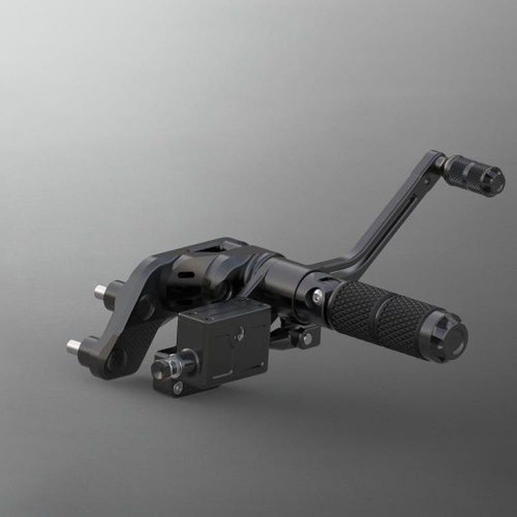 Indian Chief Forward Foot Controls with Pegs, Cruiser Black Moore