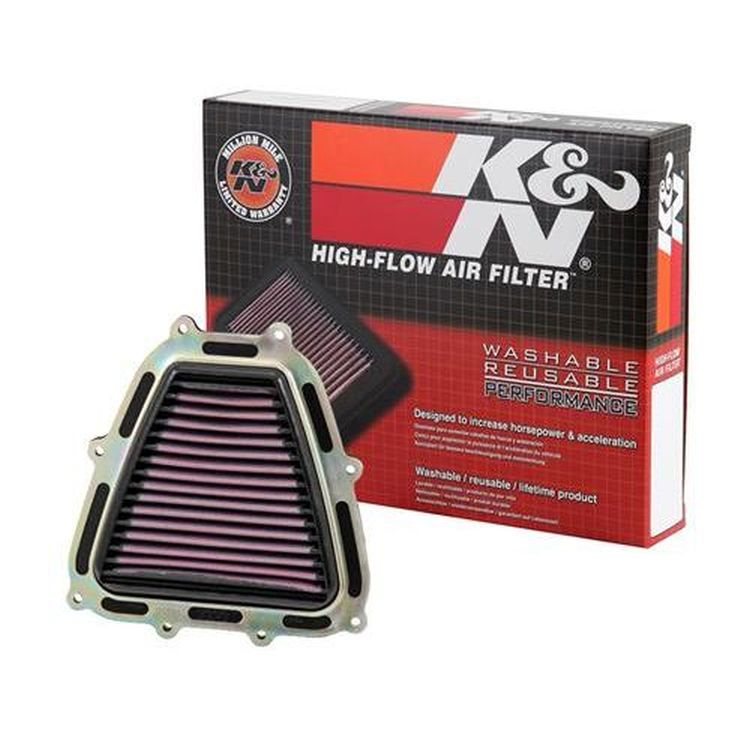 K&N Performance Lifetime Motorcycle Air Filter - YA-4514XD