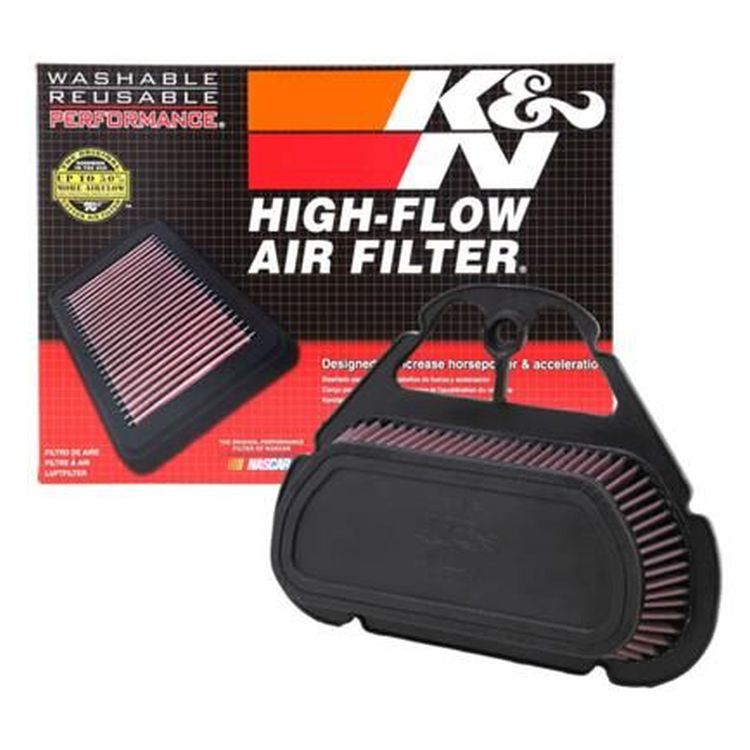 K&N Performance Lifetime Motorcycle Air Filter - YA-6001