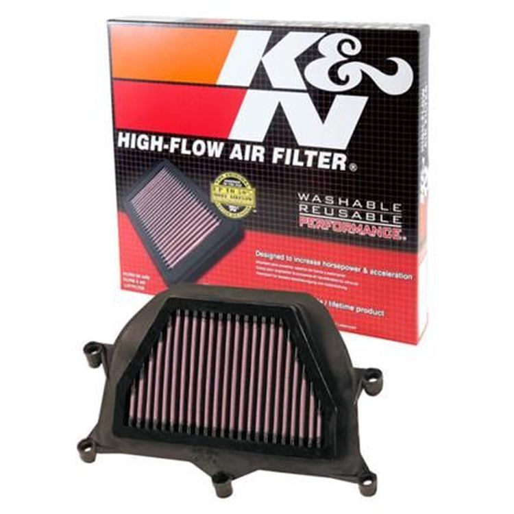 K&N Performance Lifetime Motorcycle Air Filter - YA-6006