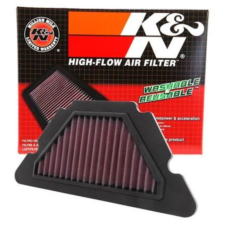K&N Performance Lifetime Motorcycle Air Filter - YA-6009